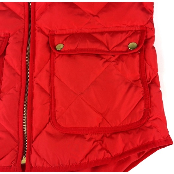 Woolrich Diamond Quilted Down Puffer Vest, Zip Front  Sz: S/CH - Picture 4 of 10